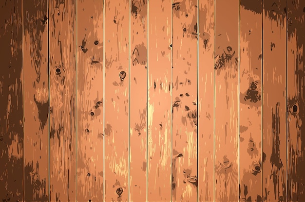 Textura de vector de madera marrón