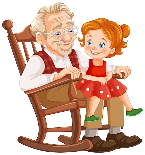 Tiempo de unión entre abuelo y nieta