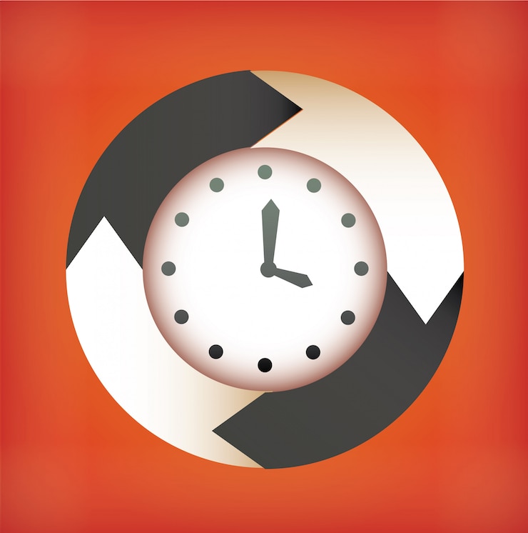 Vector gratuito tiempo
