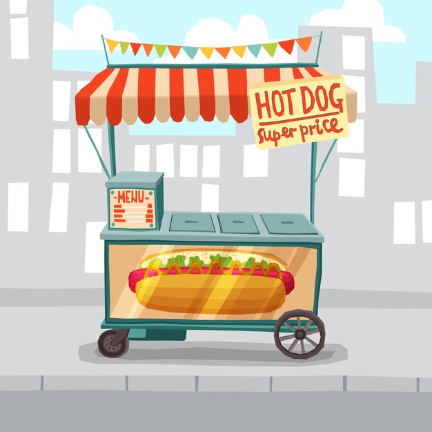 Tienda Hot Dog Street