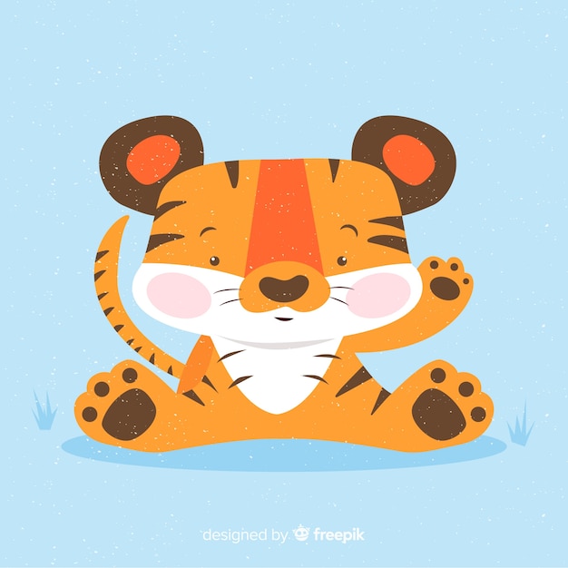 Vector gratuito tigre