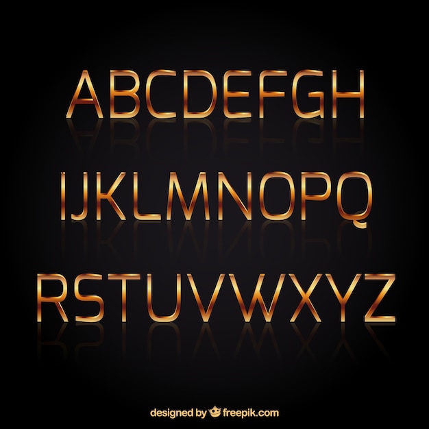 Tipografía de Oro