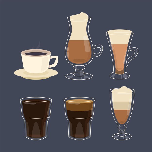 Tipos de paquete de café