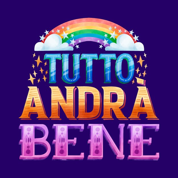 Todo estará bien en italiano
