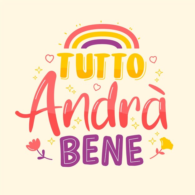 Todo estará bien letras y arcoiris