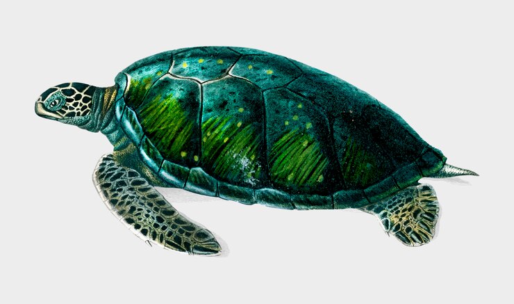 Vector gratuito tortuga