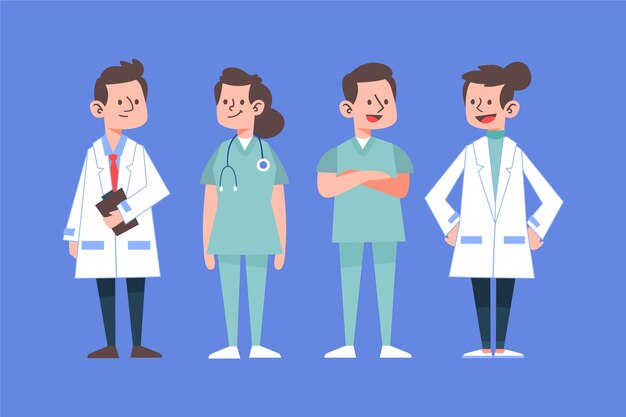 Trabajadores profesionales de la salud