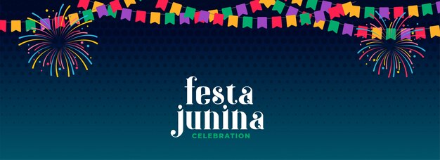Tradicional brasileña festa junina decorativa