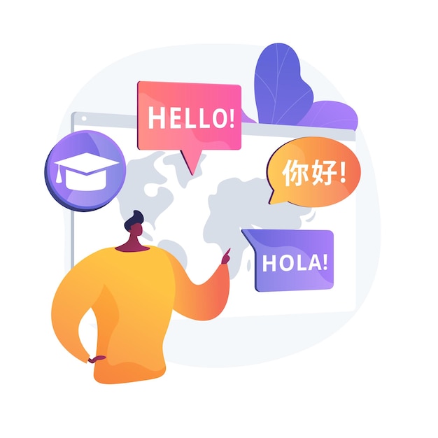 Traducción de idiomas extranjeros. Ciencias de la lingüística, traducción automática, programa de intercambio de estudiantes universitarios. Cursos de aprendizaje de idiomas.