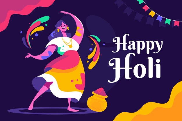 El trasfondo de la celebración del festival de Holi