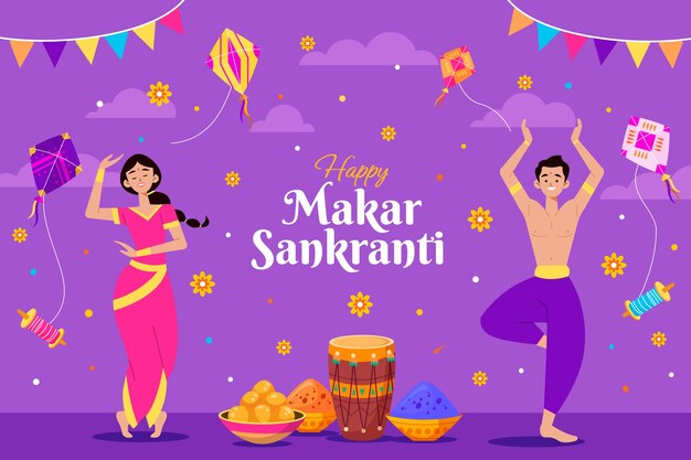 El trasfondo de la celebración del festival de Makar Sankranti