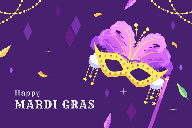 El trasfondo del festival de Mardi Gras