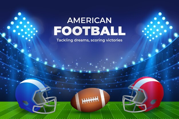 Trasfondo realista del campeonato de fútbol americano
