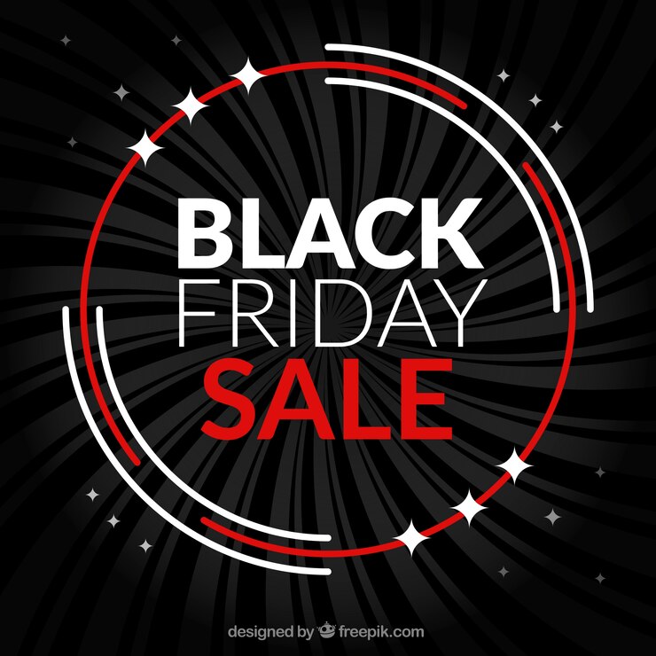 Vector gratuito el trasfondo de las ventas del viernes negro
