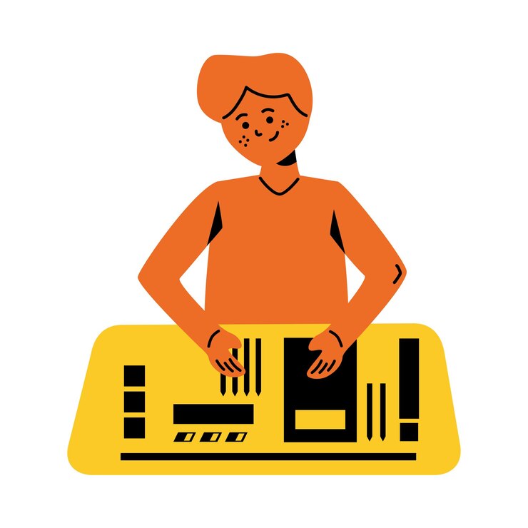 Vector gratuito trastorno obsesivo compulsivo hombre