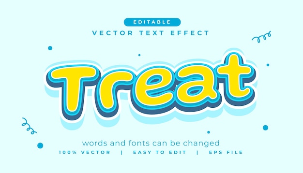 Vector gratuito tratar la fuente creativa en el estilo de efecto de texto