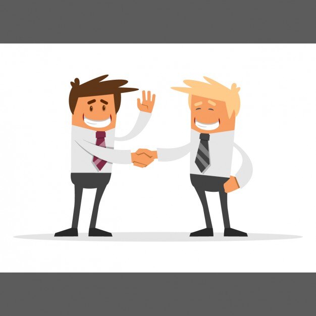 Trato entre empresarios