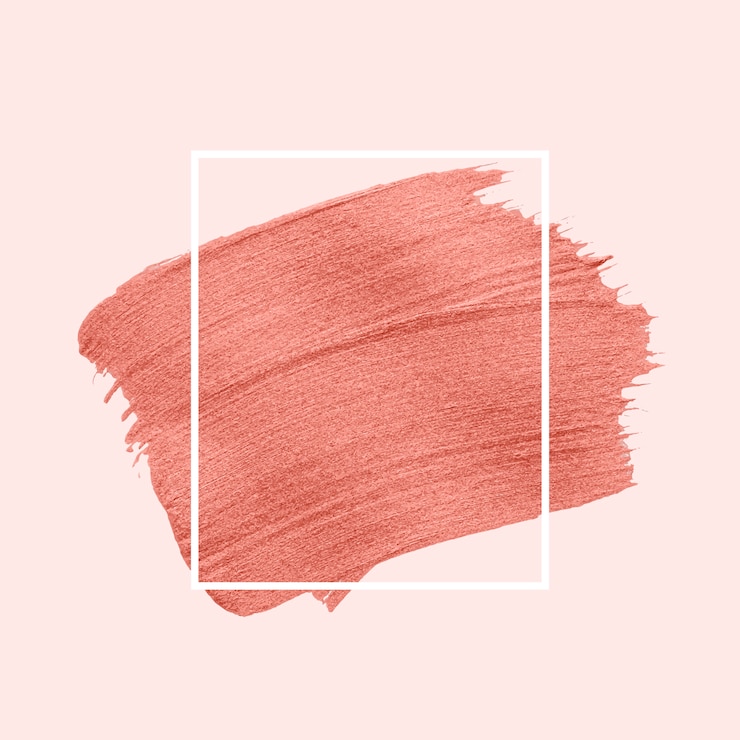 Vector gratuito el trazo de pincel rosado