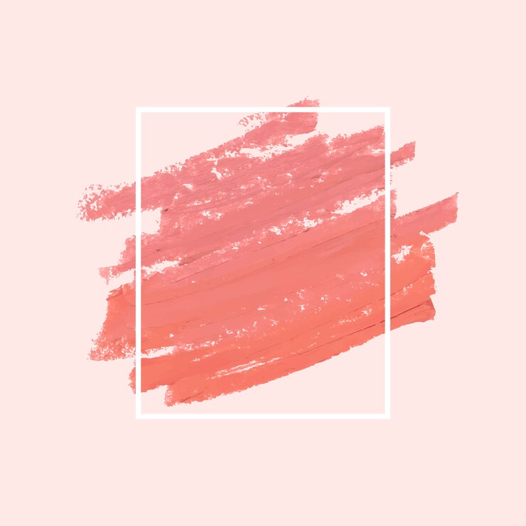 Vector gratuito el trazo de pincel rosado