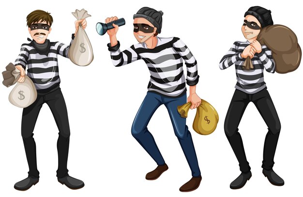 tres ladrones