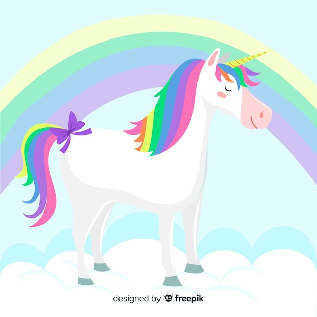 Vector gratuito unicornio