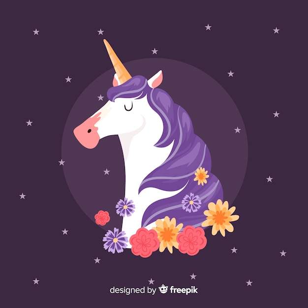 Vector gratuito unicornio