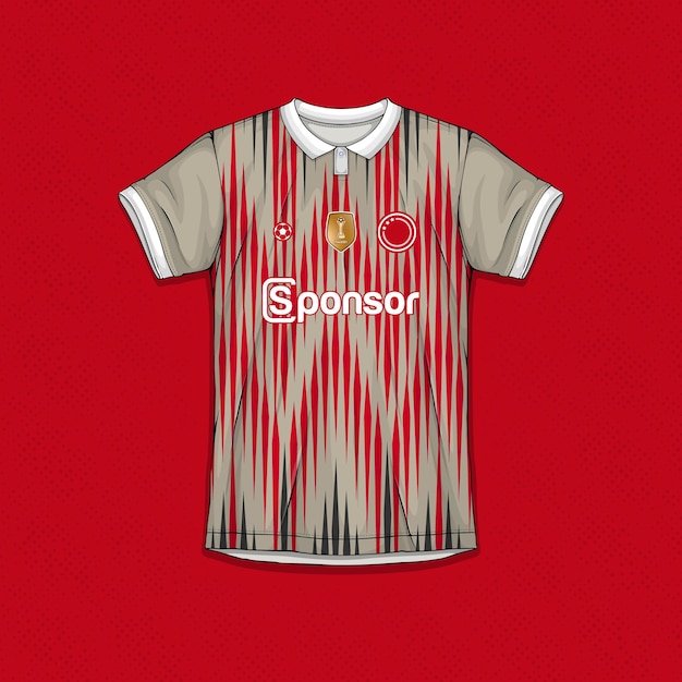 Uniformes de fútbol Gráficos vectoriales Sublimación Diseños de ropa deportiva