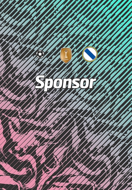 Uniformes de fútbol Gráficos vectoriales Sublimación Diseños de ropa deportiva