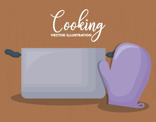 Vector gratuito utensilios de cocina