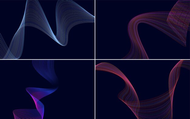 Utilice estos fondos vectoriales para crear diseños dinámicos