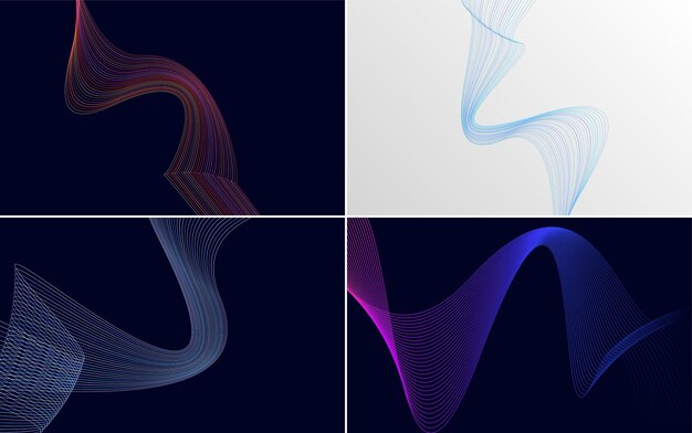 Utilice estos fondos vectoriales para crear presentaciones atractivas