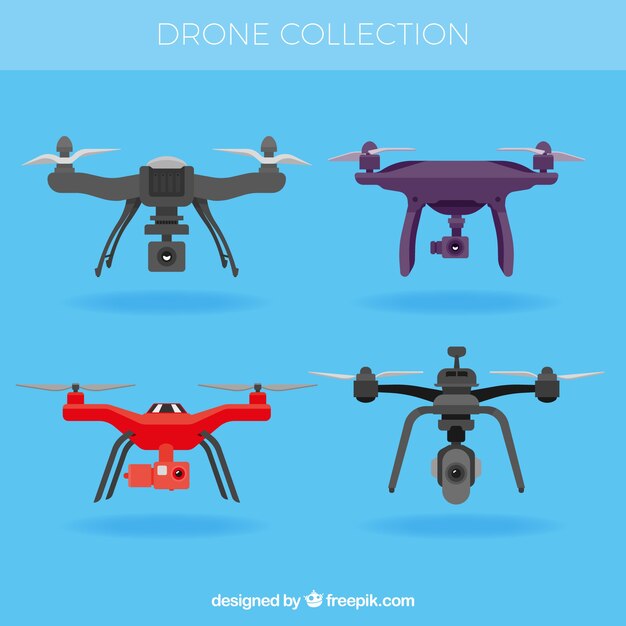 Variedad profesional de drones