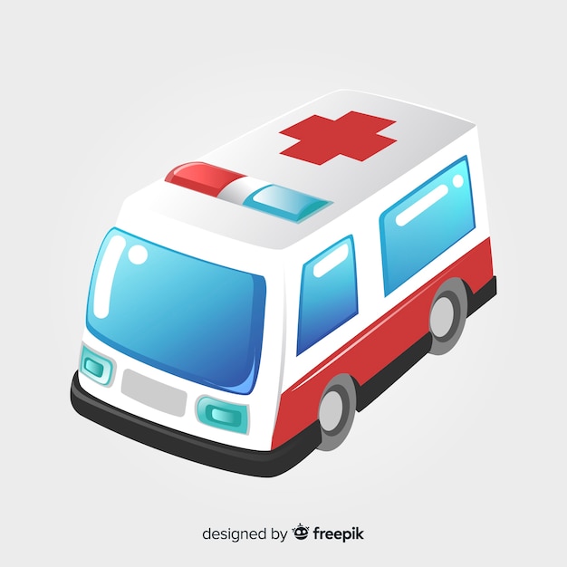 Vector de ambulancia