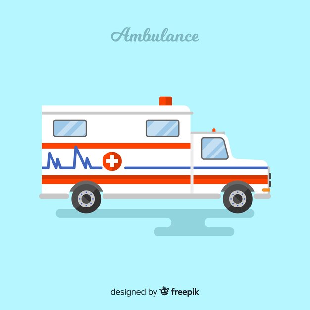 Vector de ambulancia