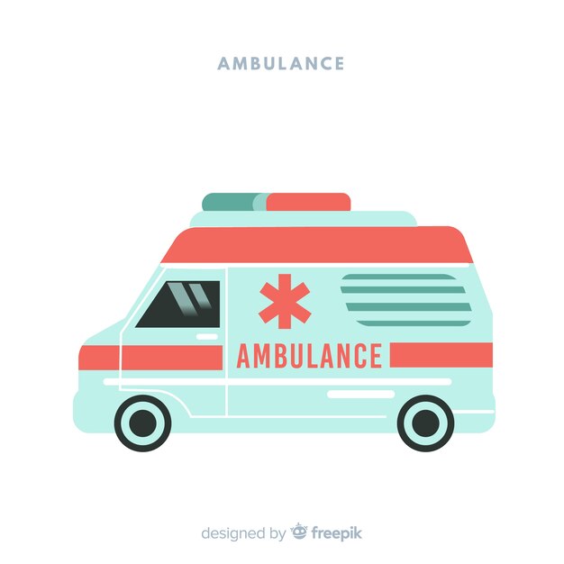 Vector de ambulancia