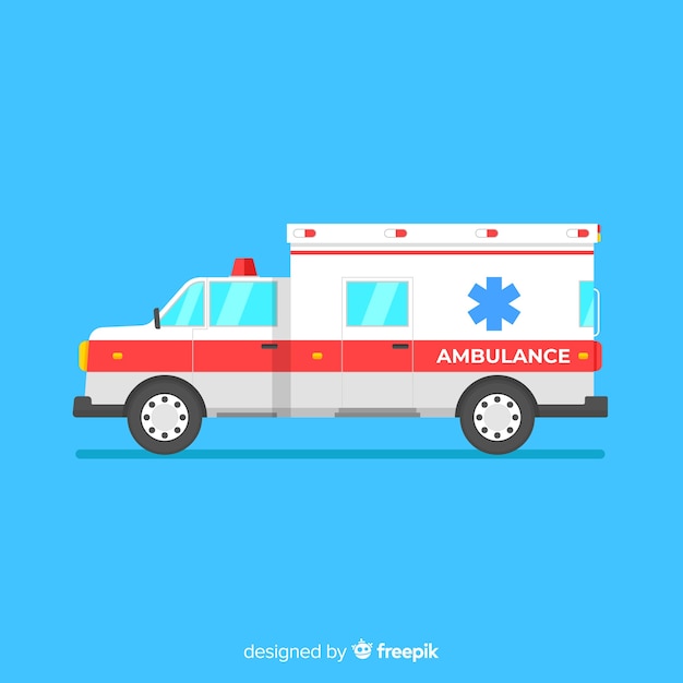 Vector de ambulancia