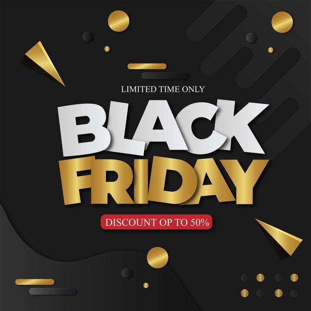 Vector Black Friday Sale Background