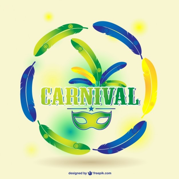 Vector carnaval de brasil