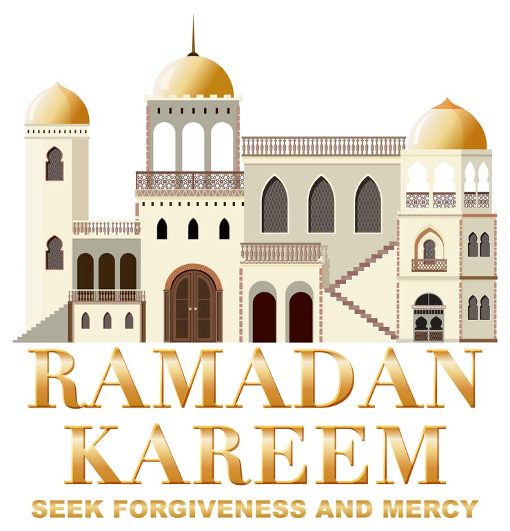 Vector gratuito vector de cartel de ramadán kareem