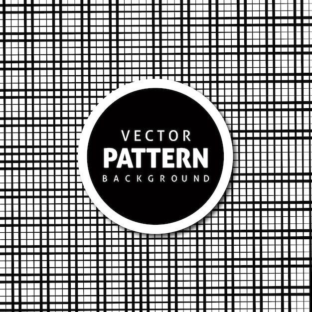 Vector check diseño de fondo del patrón