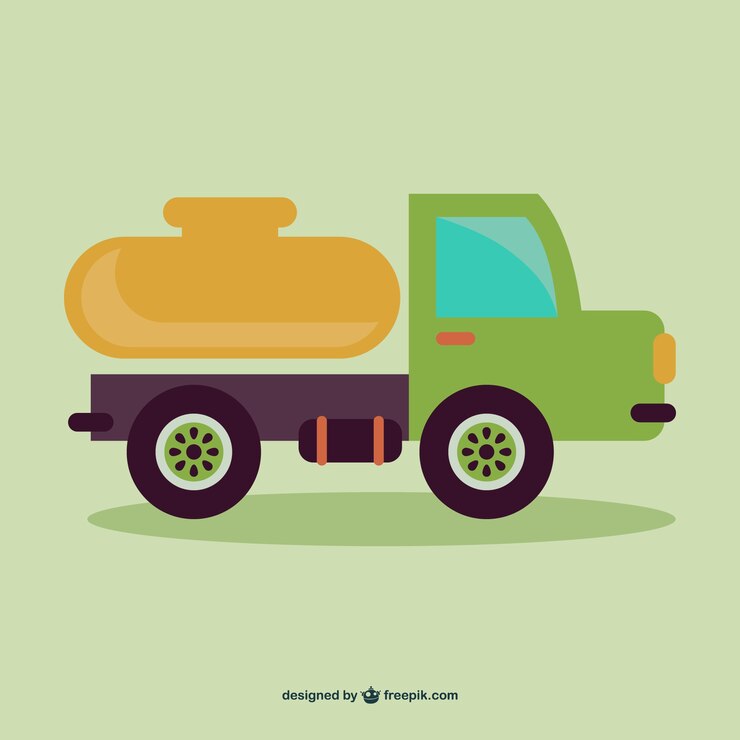 Vector gratuito vector dibujo de camión