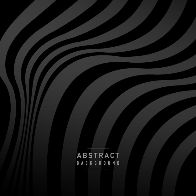 Vector de diseño de fondo abstracto negro