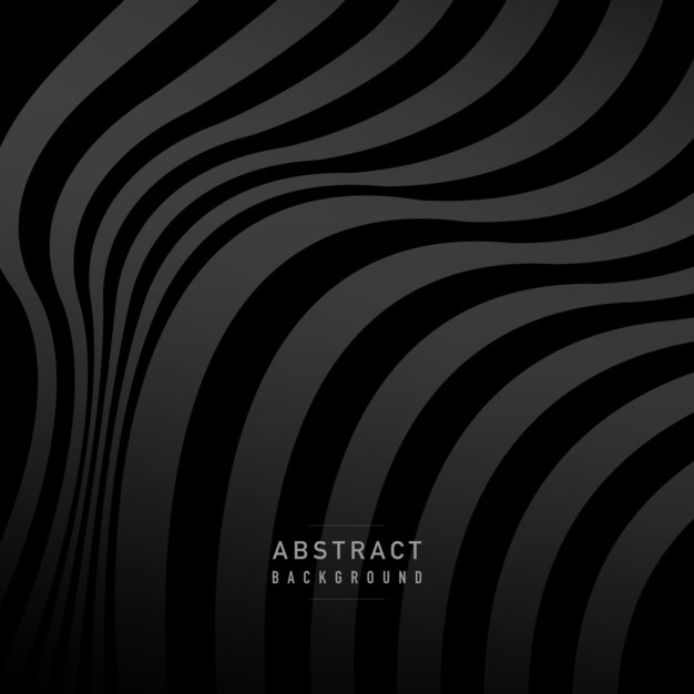 Vector de diseño de fondo abstracto negro