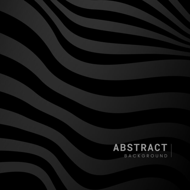 Vector de diseño de fondo abstracto negro