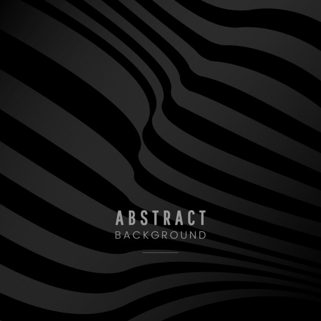 Vector de diseño de fondo abstracto negro