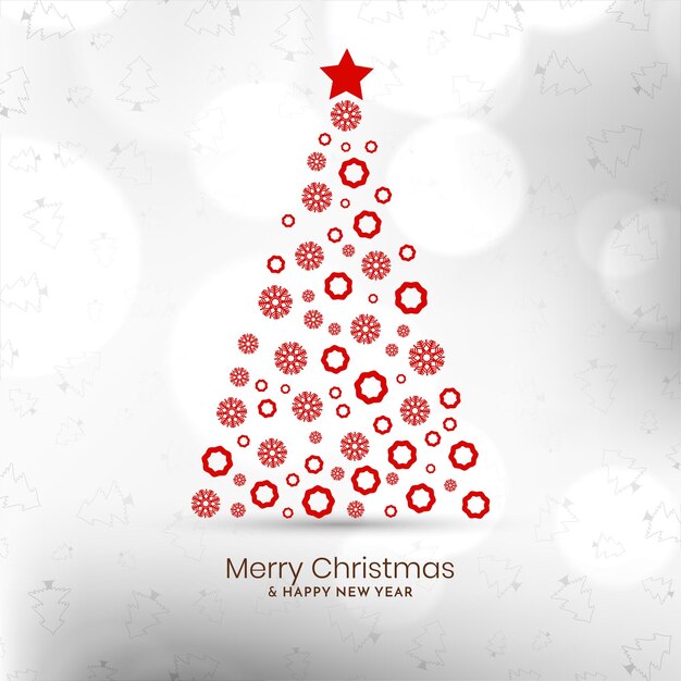Vector de diseño de fondo elegante del festival moderno de Feliz Navidad