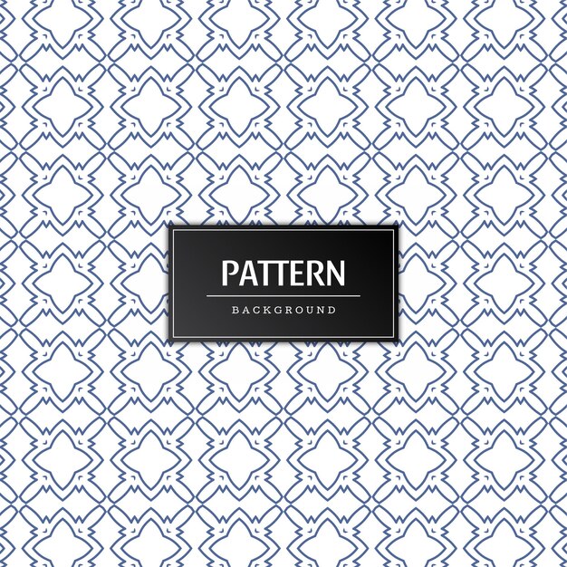 Vector de diseño de fondo elegante de patrones sin fisuras