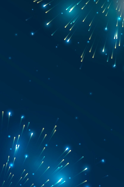 Vector de diseño de fondo de meteorito de neón verde