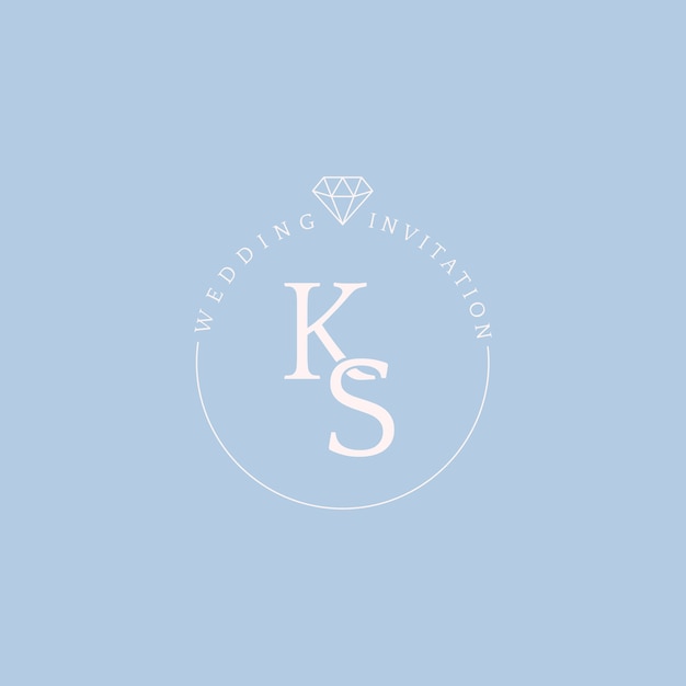 Vector de diseño de tarjeta de invitación de boda