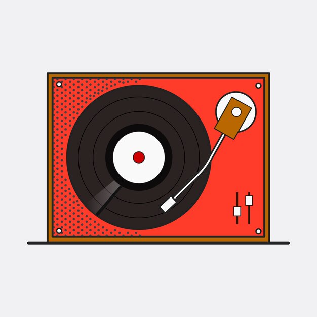 Vector de dispositivo de la vieja escuela